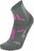 Ponožky UYN Trekking 2 inch Mid Grey/Pink 35-36 Ponožky