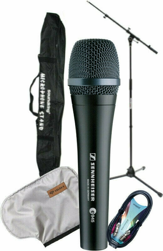 Dynamiska mikrofoner för sång Sennheiser E945 SET Dynamiska mikrofoner för sång