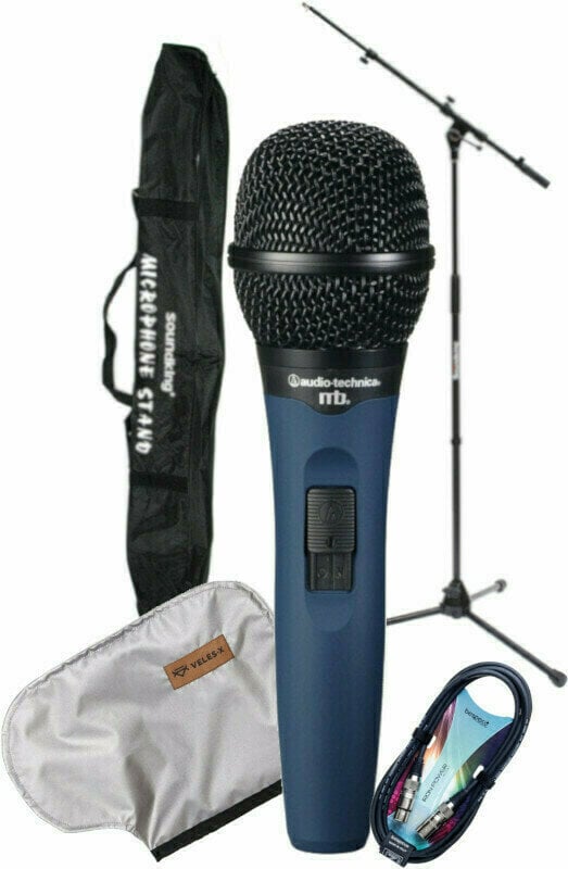Microfone dinâmico para voz Audio-Technica MB3K SET Microfone dinâmico para voz