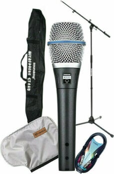 Kondenzátorový mikrofón na spev Shure BETA87A SET Kondenzátorový mikrofón na spev - 1