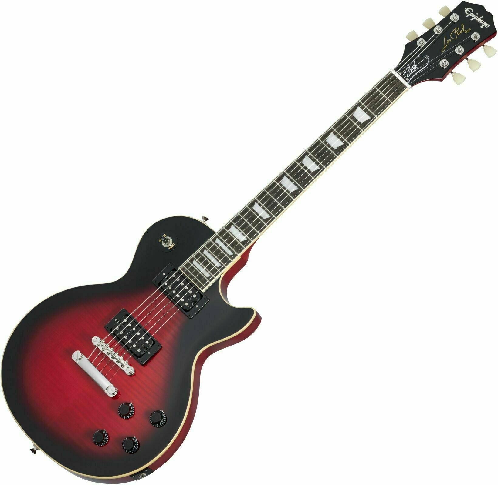 Elektrische gitaar Epiphone Slash Les Paul Vermillion Burst