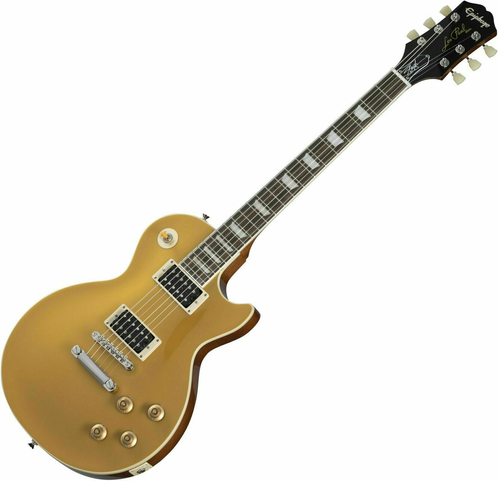 Elektriska gitarrer Epiphone Slash Les Paul "Victoria" Gold Top