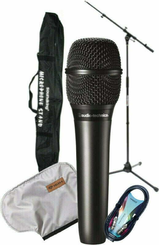 Microfono a Condensatore Voce Audio-Technica AT2010 SET Microfono a Condensatore Voce