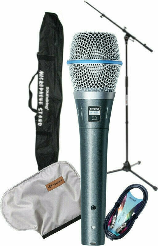 Microfon cu condensator vocal Shure BETA87C SET Microfon cu condensator vocal