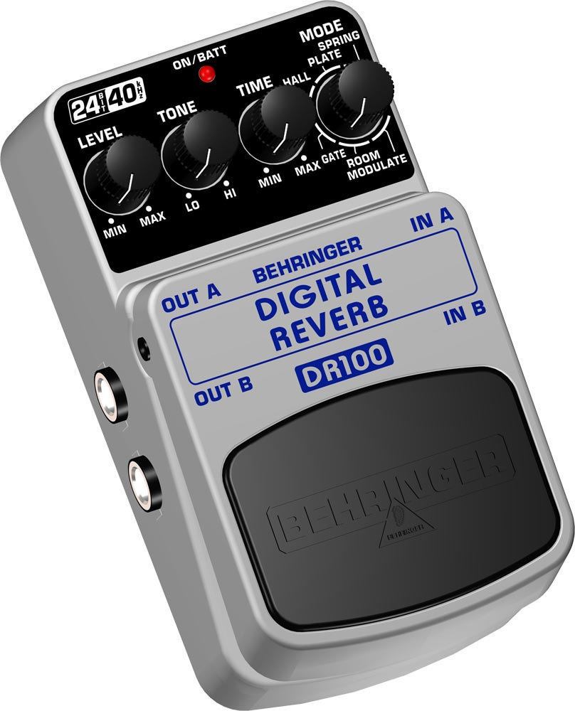 Eфект за китара Behringer DR 100 DIGITAL REVERB