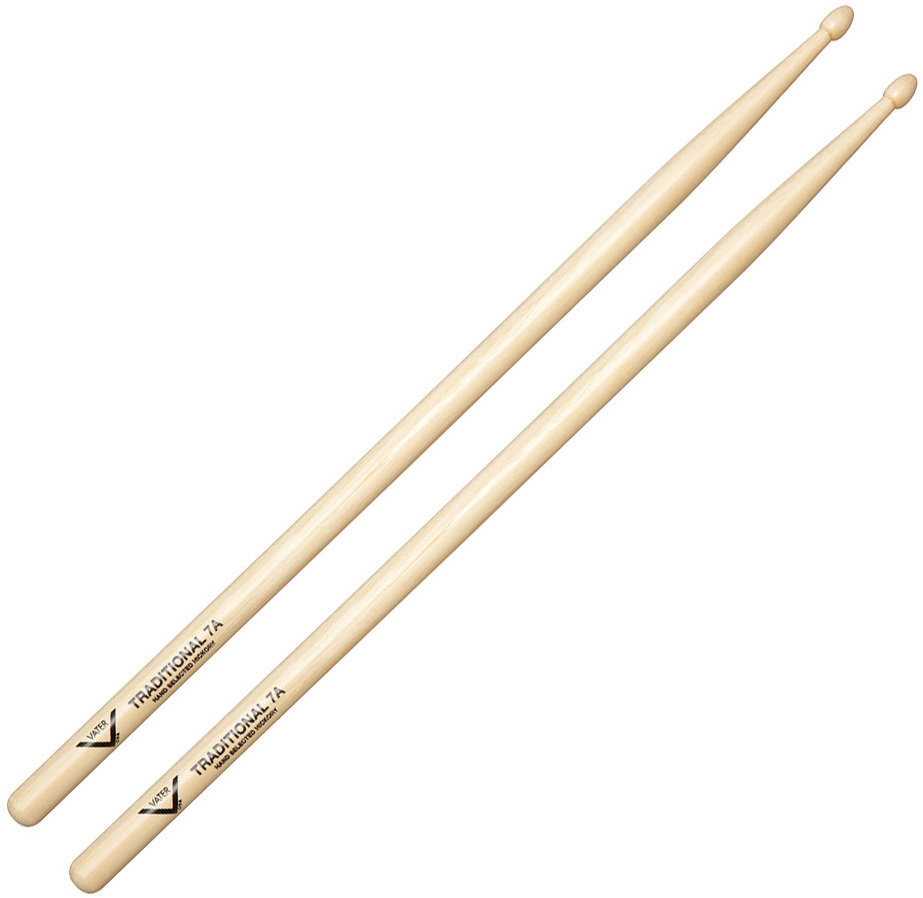 Drumsticks Vater VHT7AW American Hickory Traditional 7A Drumsticks