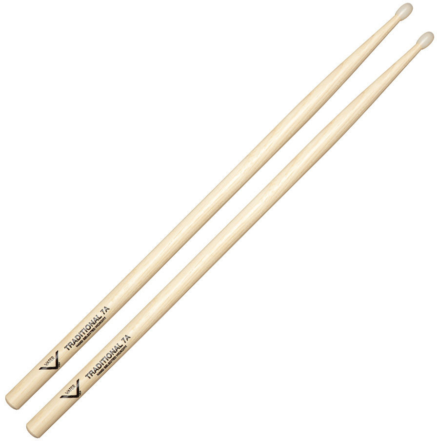 Baguettes Vater VHT7AN American Hickory Traditional 7A Baguettes