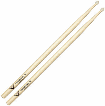 Baguettes Vater VHT7AN American Hickory Traditional 7A Baguettes - 1