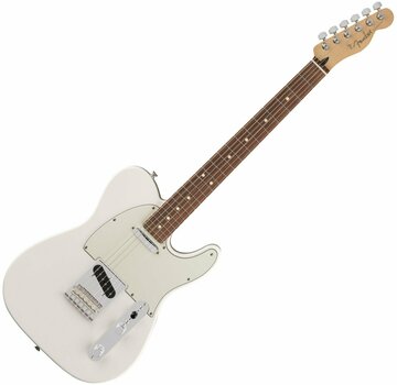 Electric guitar Fender Player Series Telecaster PF Polar White - 1