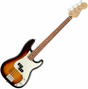 Elektrische basgitaar Fender Player Series P Bass PF 3-Tone Sunburst (Zo goed als nieuw) - 1