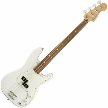 Bas elektryczna Fender Player Series P Bass PF Polar White - 1