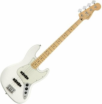 Elektrische basgitaar Fender Player Series Jazz Bass MN Polar White - 1