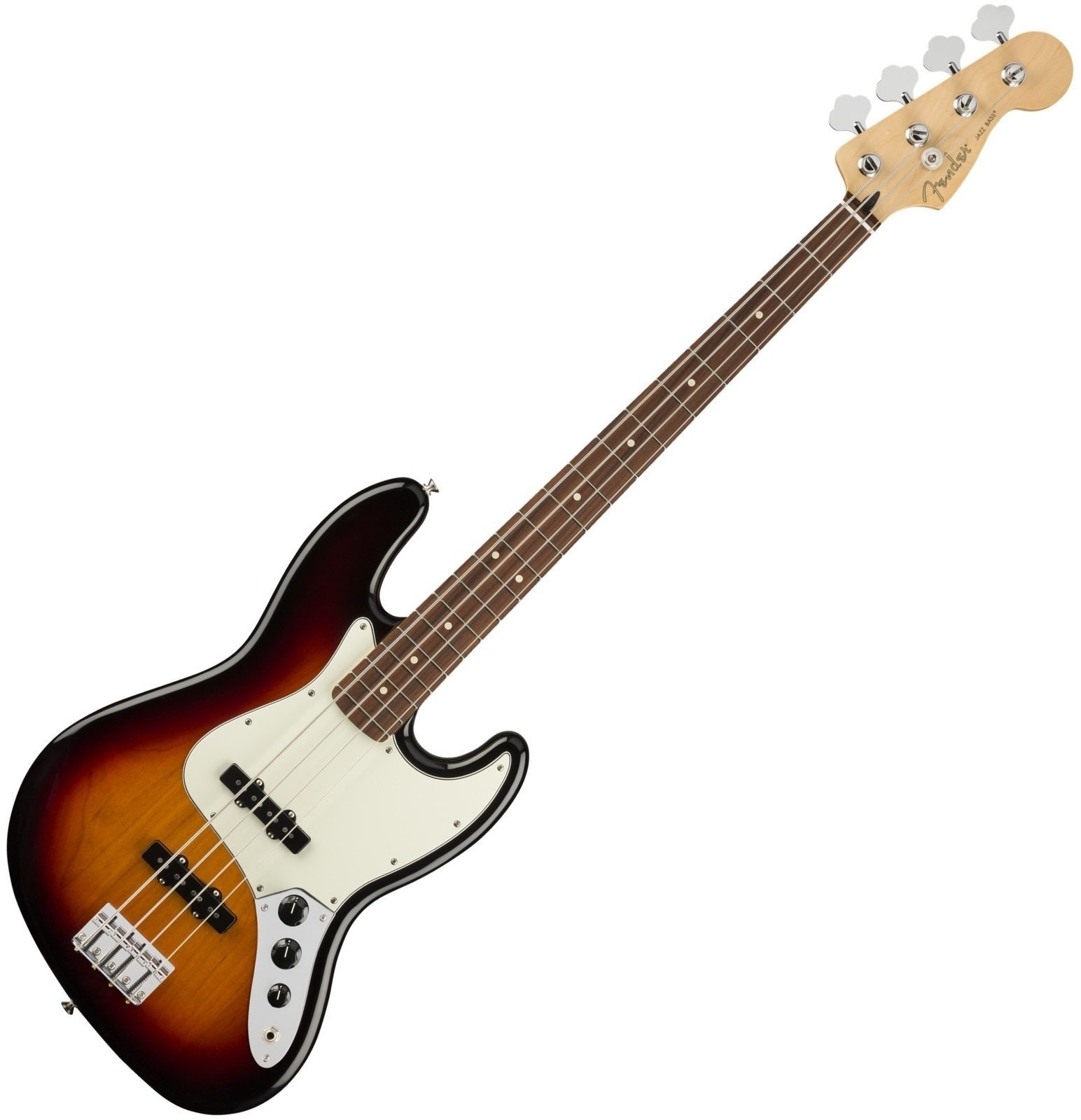 4-strenget basguitar Fender Player Series Jazz Bass PF 3-Tone Sunburst