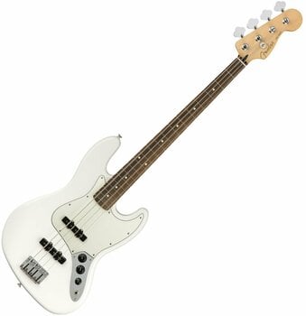 E-Bass Fender Player Series Jazz Bass PF Polar White - 1