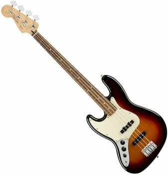 E-Bass Fender Player Series Jazz Bass PF LH 3-Tone Sunburst (Neuwertig) - 1