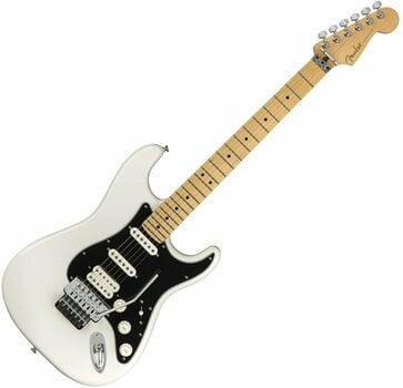 E-Gitarre Fender Player Series Stratocaster FR HSS MN Polar White - 1