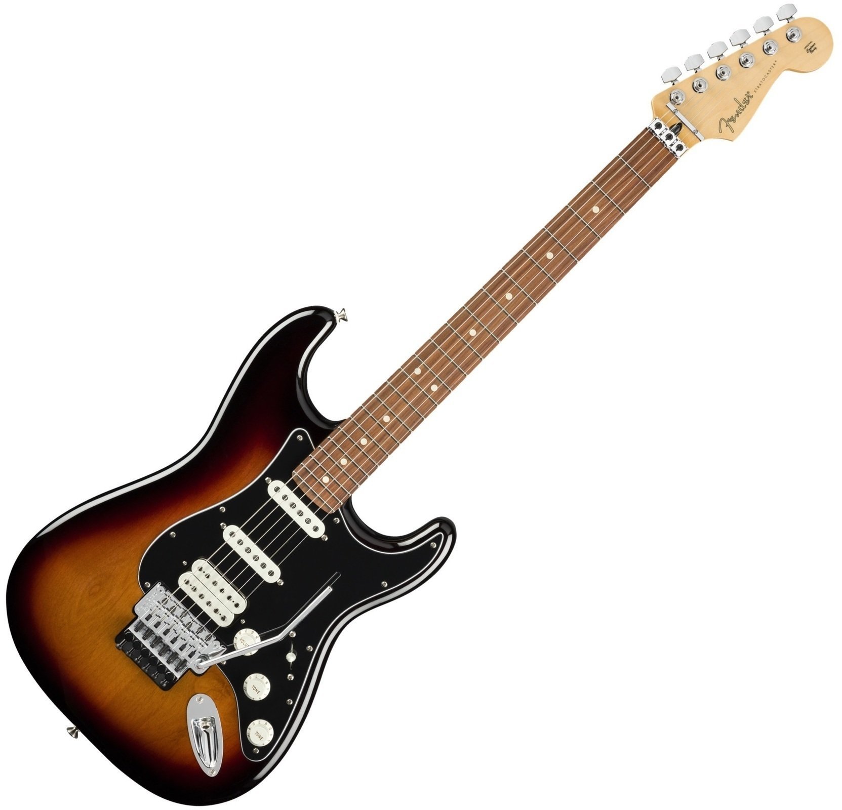 Guitarra eléctrica Fender Player Series Stratocaster FR HSS PF 3-Tone Sunburst