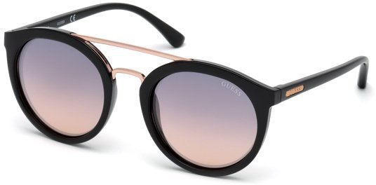 Ochelari de stil de viață Guess GU7387 05Z 52 Black/Other/Gradient or Mirror Viole