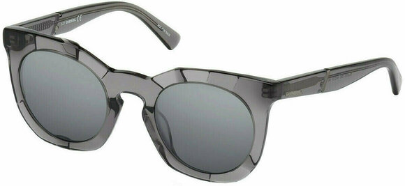 Lifestyle Glasses Diesel DL0270 20C 49 Grey/Smoke Mirror S Lifestyle Glasses - 1