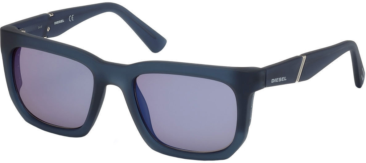 Lifestyle cлънчеви очила Diesel DL0254 92X 54 Blue/Other/Blu Mirror