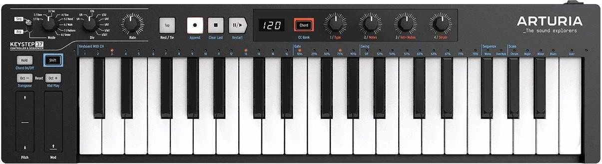 Arturia KeyStep 37 Black Edition - Muziker