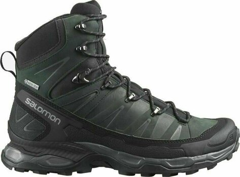 Mens Outdoor Shoes Salomon X Ultra Trek GTX Black/Black/Magnet 45 1/3 Mens Outdoor Shoes - 1
