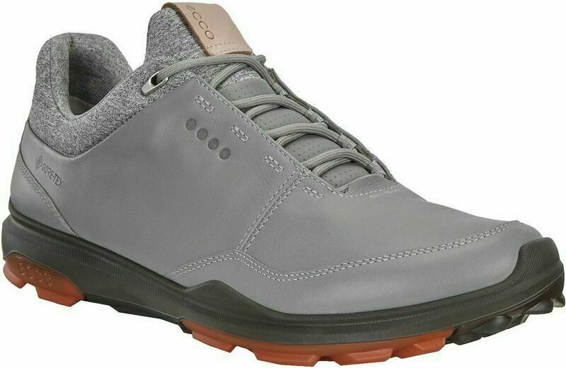 Golfsko til mænd Ecco Biom Hybrid 3 Mens Golf Shoes Wild Dove/Fire 45