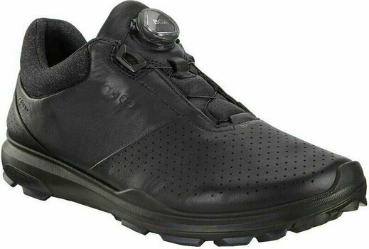 Calçado de golfe para homem Ecco Biom Hybrid 3 Mens Golf Shoes Black 46 - 1