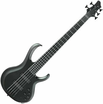 5-string Bassguitar Ibanez BTB625EX-BKF Black Flat - 1
