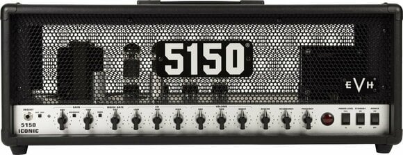 Wzmacniacz gitarowy lampowy EVH 5150 Iconic 80W BK Black - 1