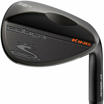Λέσχες γκολφ - wedge Cobra Golf Kiing Black Wedge Right Hand Steel Stiff 52 - 1