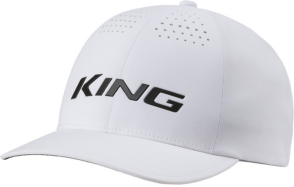 Mütze Cobra Golf King Delta Flexfit Cap White S/M
