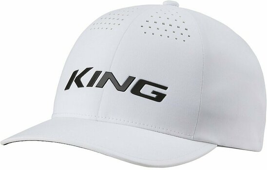 Mütze Cobra Golf King Delta Flexfit Cap White S/M - 1