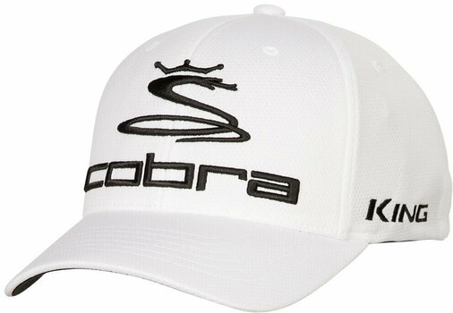Keps Cobra Golf Pro Tour Cap White S/M - 1