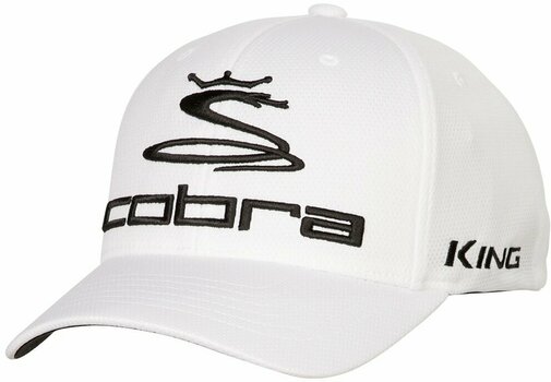 Keps Cobra Golf Pro Tour Cap White L/XL - 1