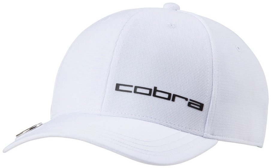 Pet Cobra Golf Ball Marker Fitted Cap White S/M