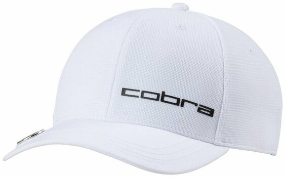 Baseball sapka Cobra Golf Ball Marker Fitted Cap White S/M - 1