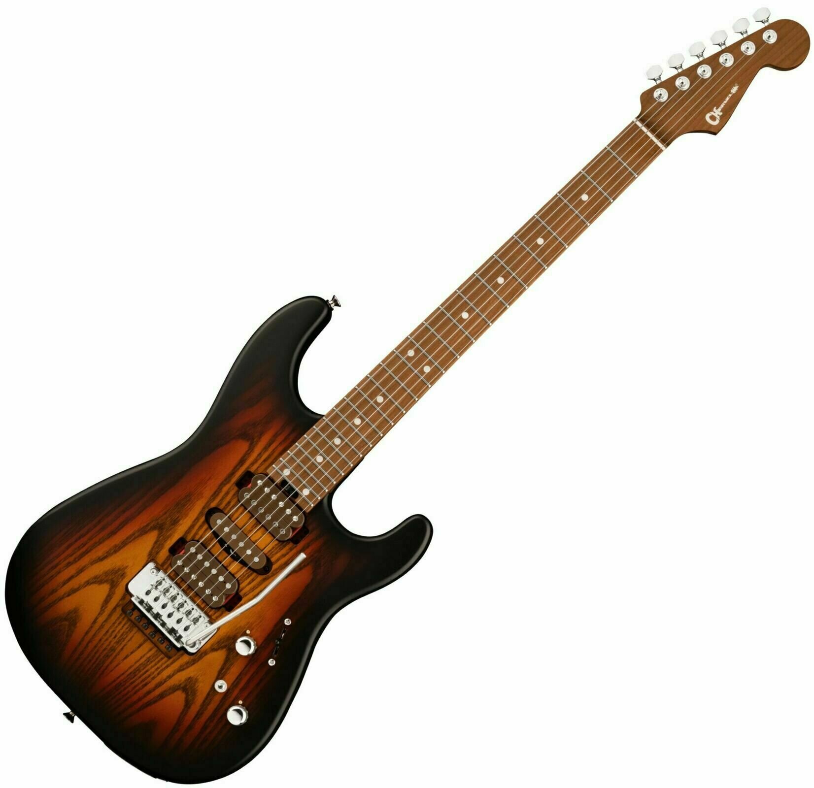Guitarra elétrica Charvel Guthrie Govan Signature MJ San Dimas SD24 CM 3-Tone Sunburst