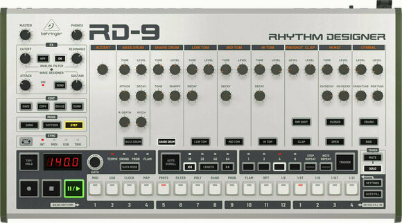 Caixa de ritmos/groovebox Behringer RD-9 - 1