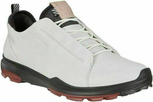 Scarpa da golf da uomo Ecco Biom Hybrid 3 Mens Golf Shoes White/Racer 41 - 1