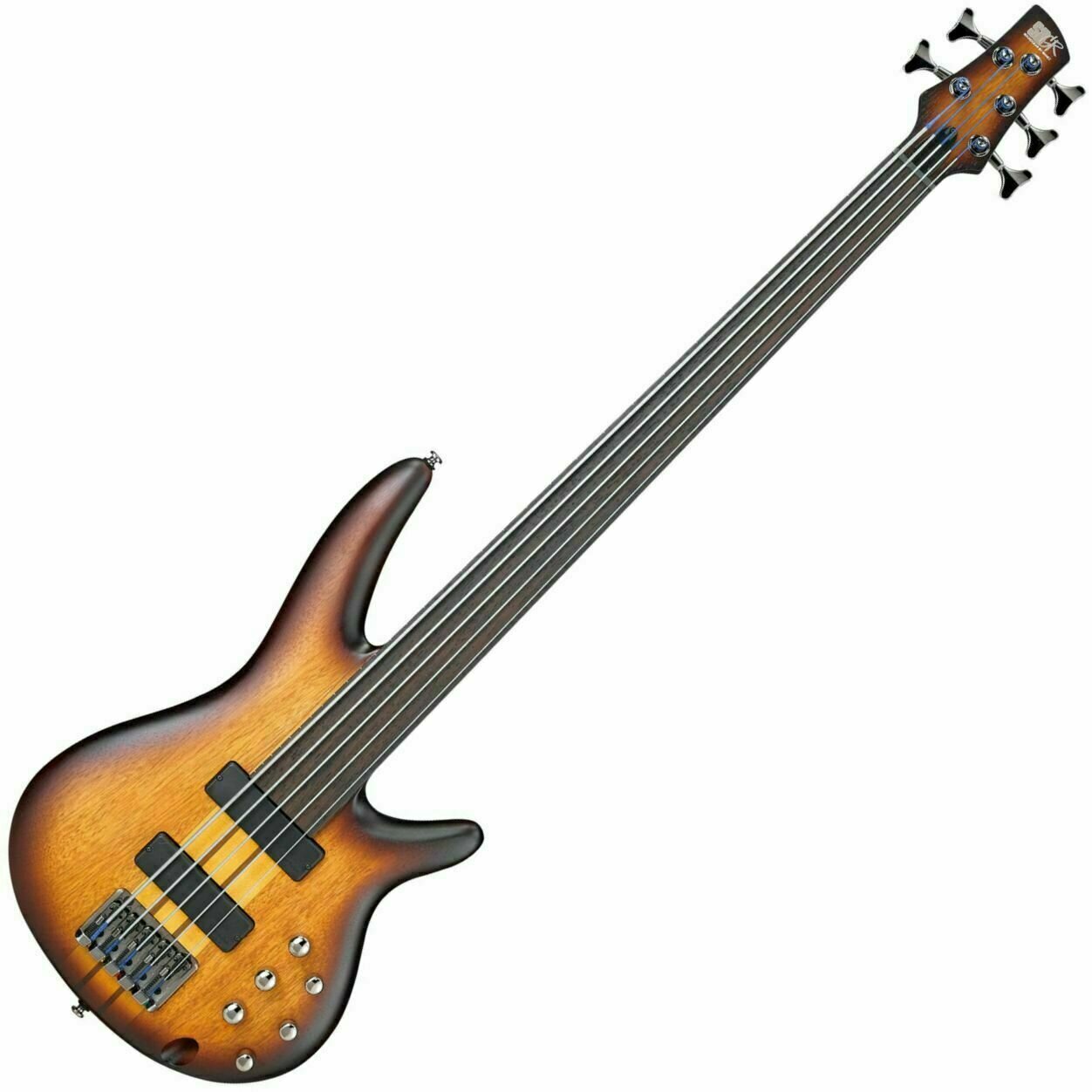 Fretless E-Bass Ibanez SRF705-BBF Brown Burst