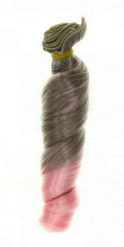 Włosy dla lalek Naše Galantérie Włosy dla lalek E03 Light Brown and Light Pink - 1