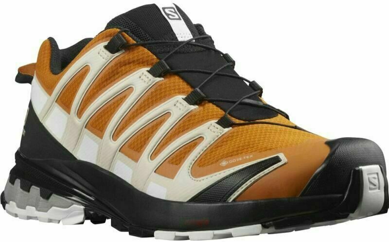 Pantofi de alergare pentru trail Salomon XA Pro 3D V8 GTX Marmalade/Rainy Day/White 44 Pantofi de alergare pentru trail