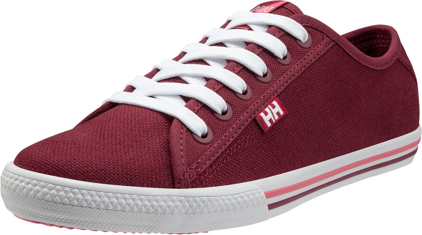 Womens Sailing Shoes Helly Hansen W Oslofjord Canvas Plum / Pers 37