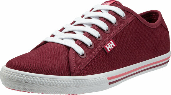 Womens Sailing Shoes Helly Hansen W Oslofjord Canvas Plum / Pers 39,3 - 1