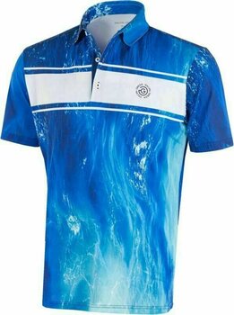 Tricou polo Galvin Green Manfred Ventil8+ White/Navy XL Tricou polo - 1