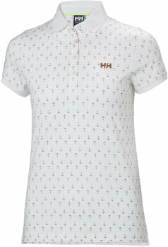 Shirt Helly Hansen W Naiad Breeze Polo White Anchor - L - 1