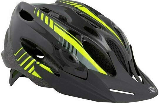 Cyklistická helma HQBC Ventiqo Black/Fluo Yellow 54-58 Cyklistická helma - 1