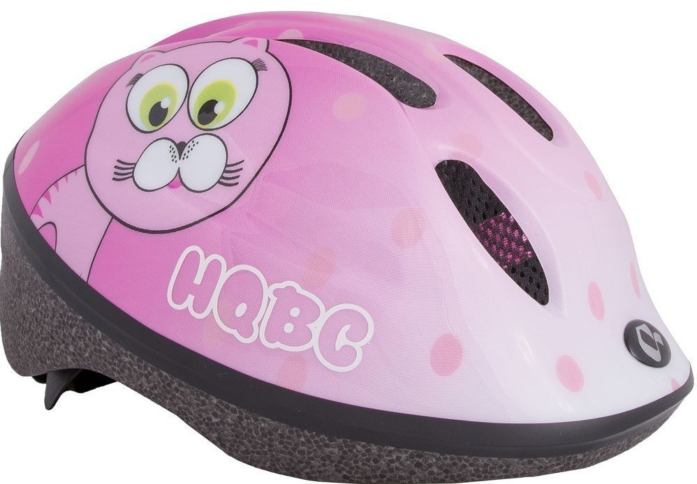 Casco de bicicleta para niños HQBC Funq Pink Cat 48-54 Casco de bicicleta para niños
