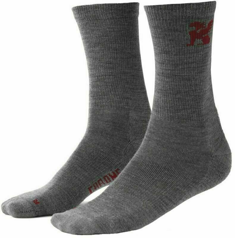 Socks Chrome Merino Crew Grey L Socks